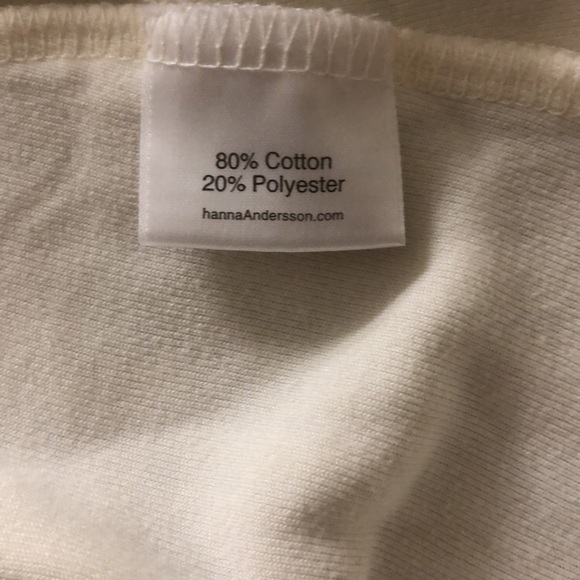 Floral Patched White Hanna Andersson Dress - Picture 11 of 13